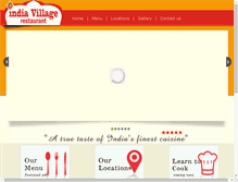 Tablet Screenshot of indiavillage.ca